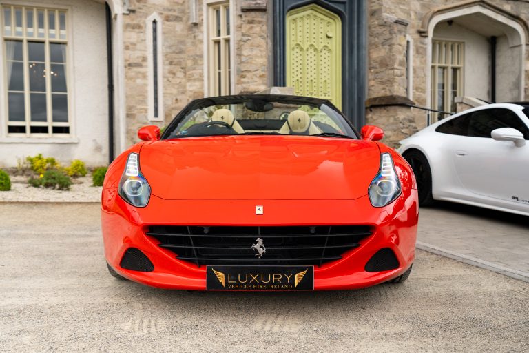 Ferrari California T interior and exterior detail