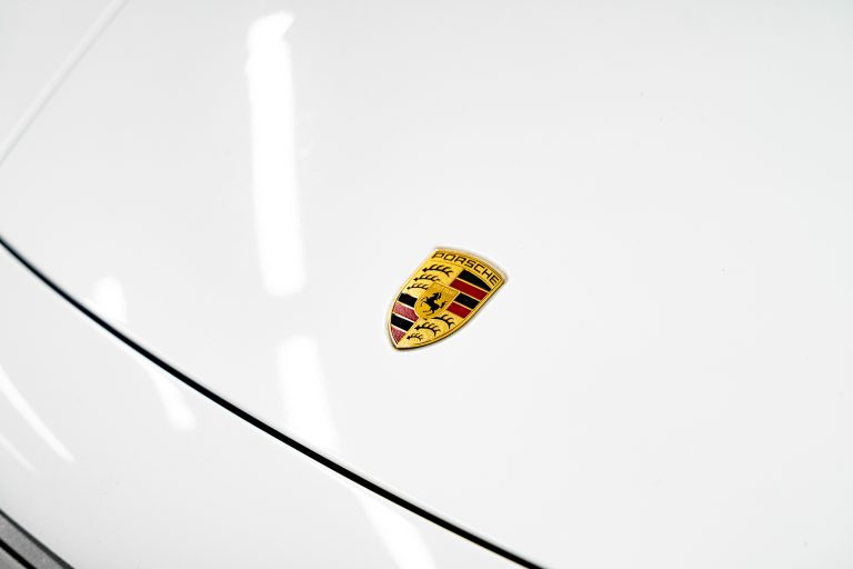 Porsche 911 Carrera interior and exterior detail