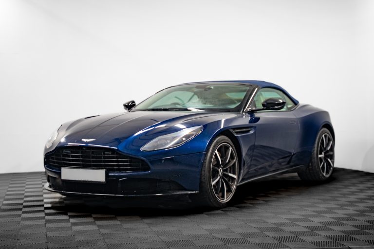 Aston Martin DB11 Convertible interior and exterior detail