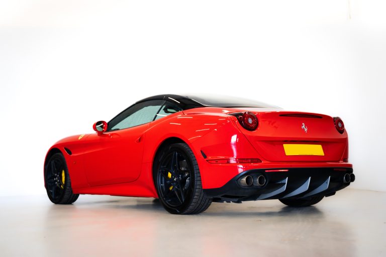 Ferrari California T interior and exterior detail