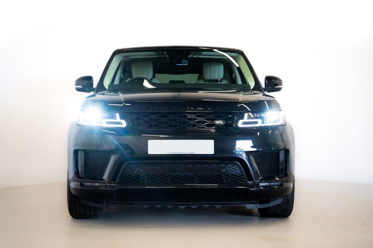 Range Rover Sport interior and exterior detail