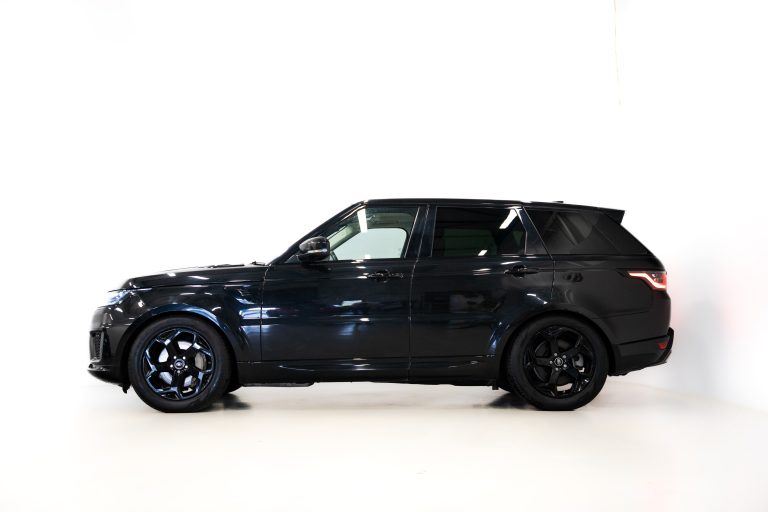 Range Rover Sport interior and exterior detail