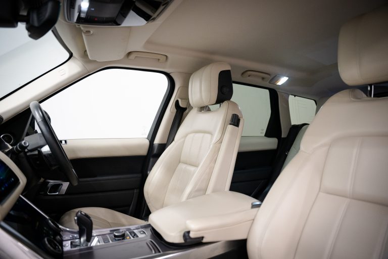Range Rover Sport interior and exterior detail