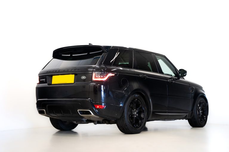 Range Rover Sport interior and exterior detail