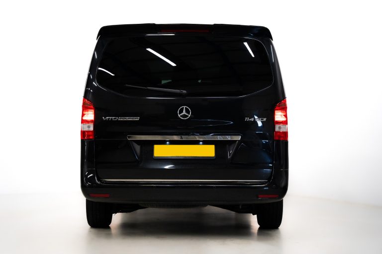 Mercedes-Benz Vito interior and exterior detail