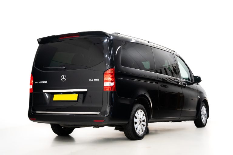 Mercedes-Benz Vito interior and exterior detail