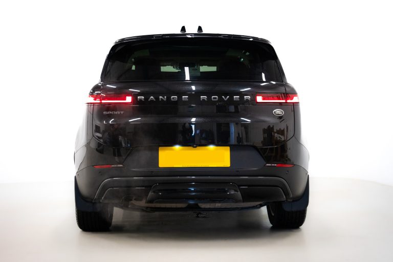 New Range Rover Sport interior and exterior detail