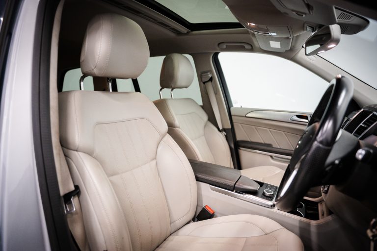 Mercedes-Benz GLS350 interior and exterior detail