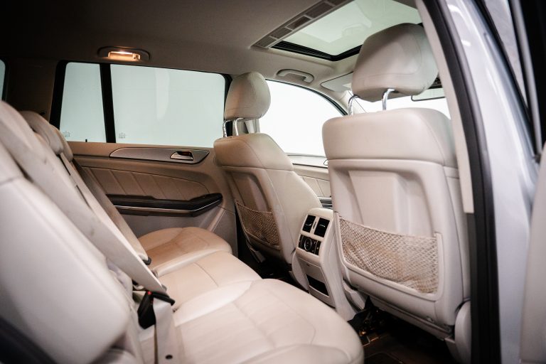 Mercedes-Benz GLS350 interior and exterior detail