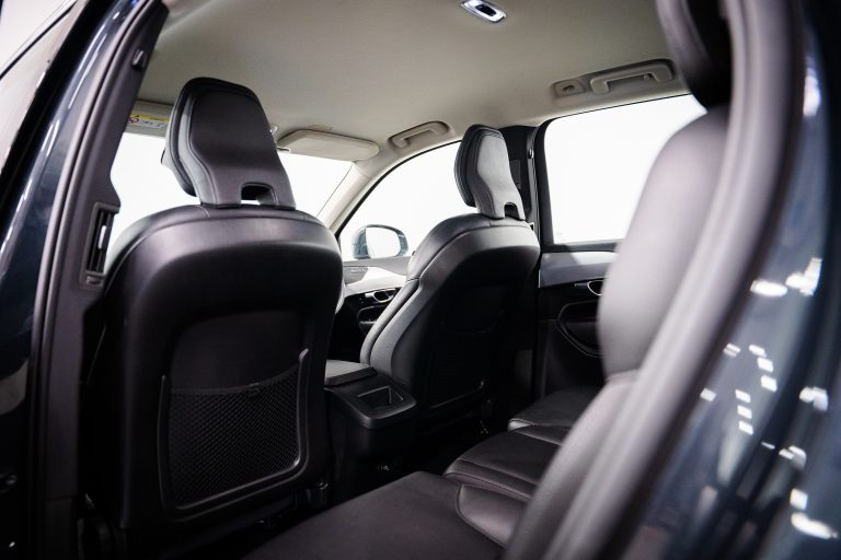Volvo XC90 interior and exterior detail