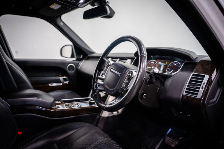 Range Rover Vogue interior and exterior detail