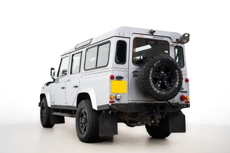 Land Rover Defender 110 x Silver interior and exterior detail