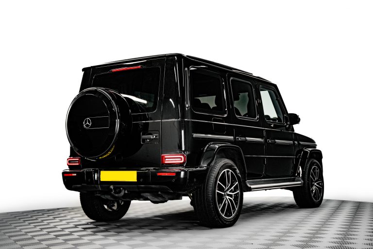 Mercedes-Benz G-Wagon interior and exterior detail