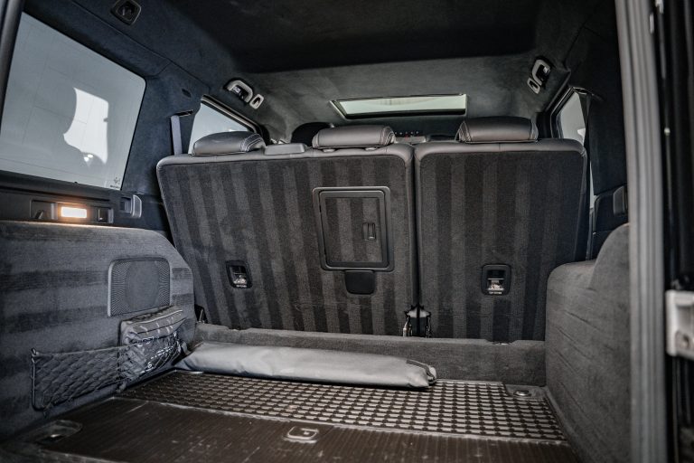 Mercedes-Benz G-Wagon interior and exterior detail