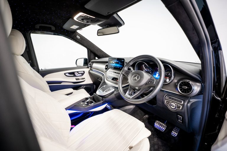 Mercedes-Benz Luxury V Jet Class AMG interior and exterior detail
