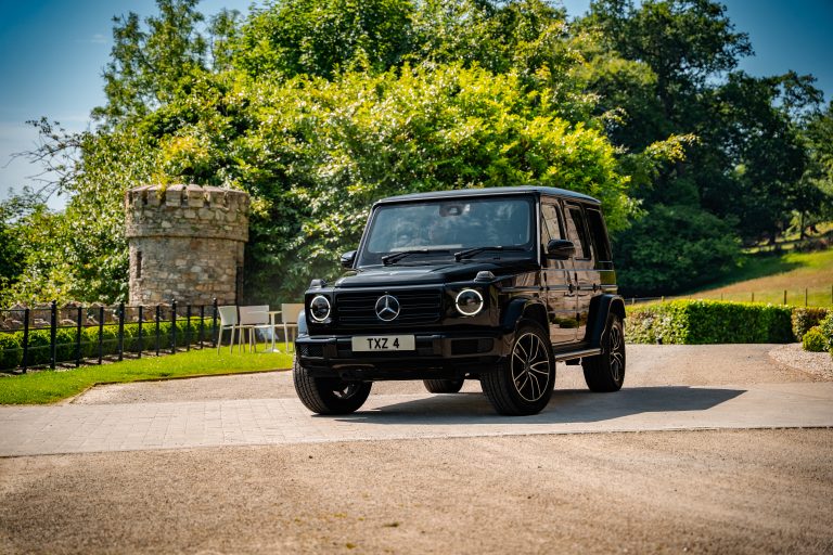 Mercedes-Benz G-Wagon interior and exterior detail