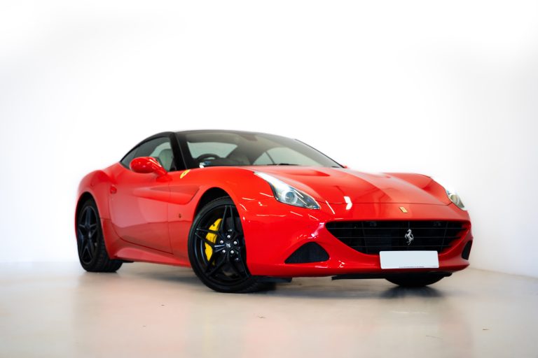 Ferrari California T interior and exterior detail
