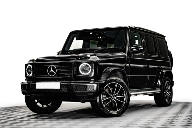 Mercedes-Benz G-Wagon interior and exterior detail