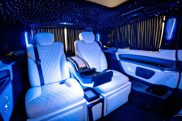 Mercedes-Benz Luxury V Jet Class AMG interior and exterior detail