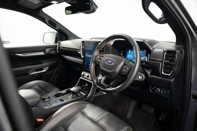 Ford Ranger interior and exterior detail