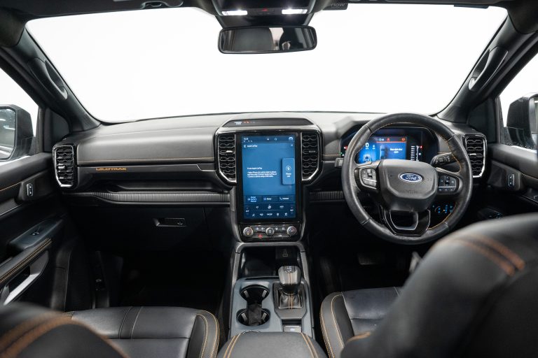 Ford Ranger interior and exterior detail