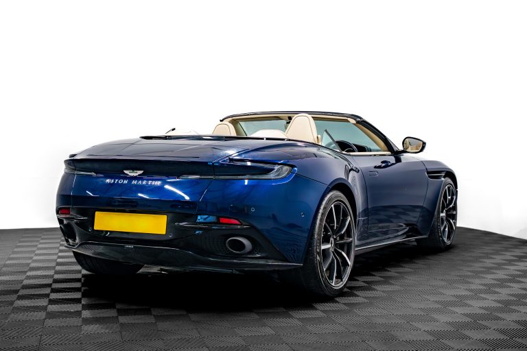 Aston Martin DB11 Convertible interior and exterior detail