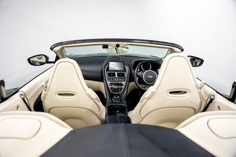 Aston Martin DB11 Convertible interior and exterior detail