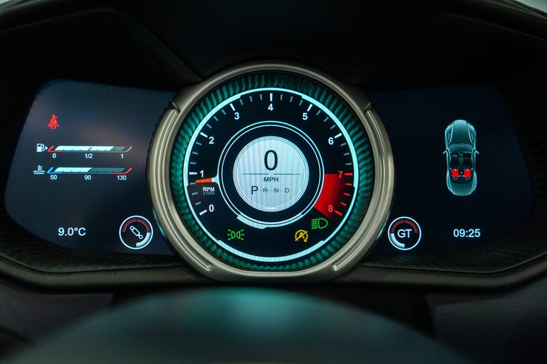 Aston Martin DB11 Convertible interior and exterior detail