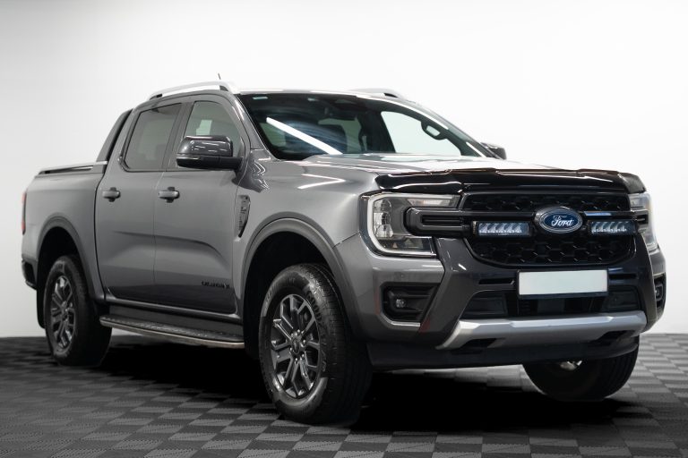 Ford Ranger interior and exterior detail