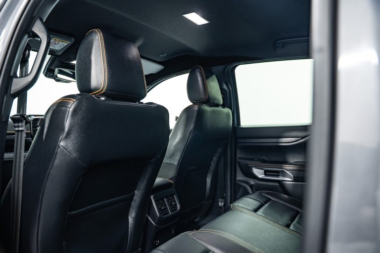 Ford Ranger interior and exterior detail